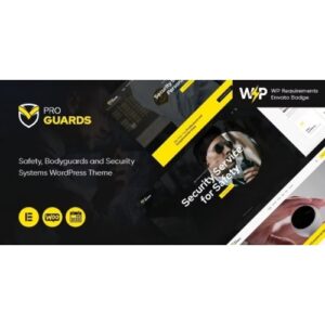 ProGuards Safety Body Guard & Security WordPress Theme