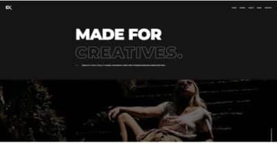 Pucestar Creative Showcase Portfolio WordPress Theme