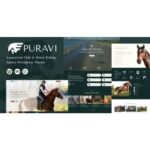 Puravi - Equestrian Club & Horse Riding Sports Theme