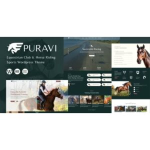 Puravi Equestrian Club & Horse Riding Sports Theme