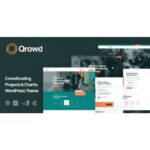 Qrowd - Crowdfunding Projects & Charity WordPress Theme
