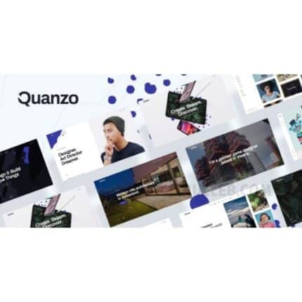 Quanzo - Personal Portfolio WordPress Theme