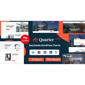 Quarter Real Estate WordPress Theme