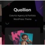 Quollion - Colorful Agency & Portfolio WordPress Theme