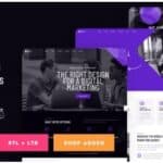 Qutiiz - Digital Marketing Agency WordPress Theme