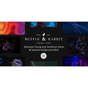 Rabbit Elementor Coming Soon WordPress Theme