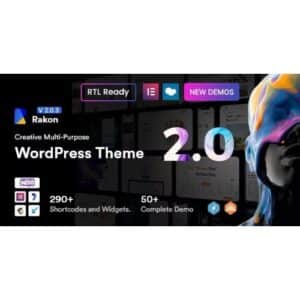 Rakon Creative Multi Purpose WordPress Theme
