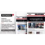 Reendex - Broadcast News Magazine WordPress Theme