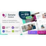 Renew Medical - Physiotherapy & Rehabilitation Clinic Medical WordPress Theme