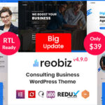 Reobiz – Consulting Business WordPress Theme