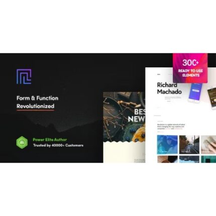 Revolution - Creative Multipurpose WordPress Theme