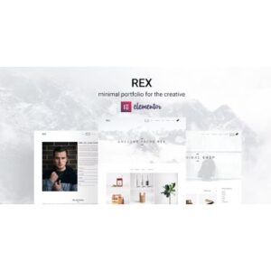 Rex Minimal WordPress Portfolio Theme