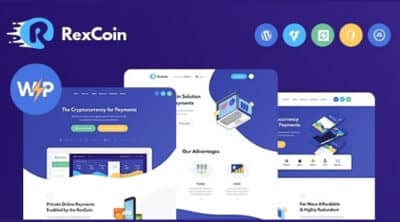 RexCoin | A Multi Purpose Cryptocurrency & Coin ICO WordPress Theme