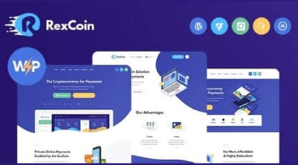 RexCoin | A Multi-Purpose Cryptocurrency & Coin ICO WordPress Theme