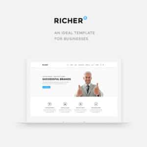Richer – Responsive Multi Purpose Theme