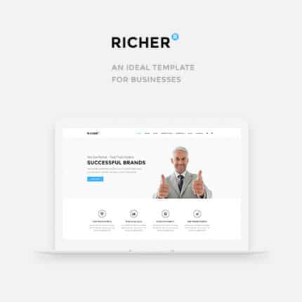 Richer – Responsive Multi-Purpose Theme