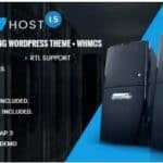 RocketHost - Responsive Hosting WordPress Theme + WHMCS