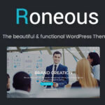 Roneous – Creative Multi-Purpose WordPress Theme