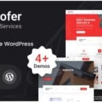 Roofer - Roofing Services WordPress Theme + RTL