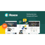 Roxce - Painting Services WordPress Theme