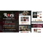 Rozy - Flower Shop WooCommerce WordPress Theme (4+ Indexes + Mobile Layouts Ready)