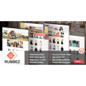 Rubbez WooCommerce & Corporate WordPress Theme