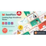 SaasPlate - Creative SaaS and App Landing WordPress Theme