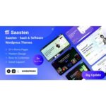 Saasten - SaaS & Software Landing WordPress Theme