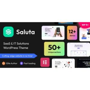 Saluta SaaS & IT Solutions WordPress Theme