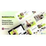 Samantha - Personal Trainer & Fitness WordPress Them