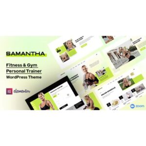 Samantha Personal Trainer & Fitness WordPress Them
