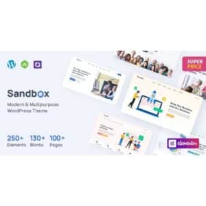 Sandbox Modern & Multipurpose WordPress Theme