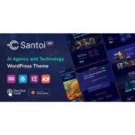Santoi - AI Agency and Technology WordPress Theme