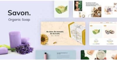 Savon Handmade Shop WordPress Theme
