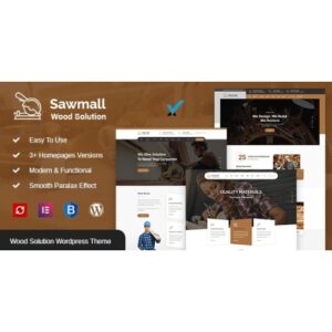 Sawmall Carpenter and Craftman WordPress Theme