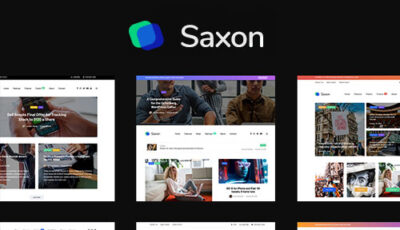 Saxon – Viral Content Blog & Magazine WordPress Theme