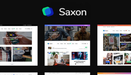 Saxon – Viral Content Blog & Magazine WordPress Theme