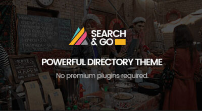 Search & Go – Smart Directory Theme