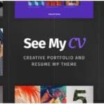 See My CV - Resume & vCard WordPress Theme