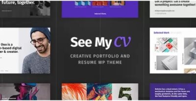 See My CV Resume & vCard WordPress Theme