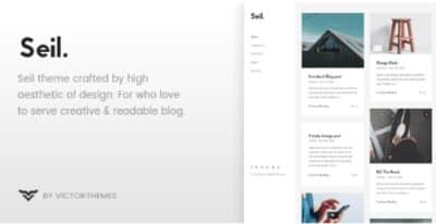 Seil A Responsive WordPress Blog Theme