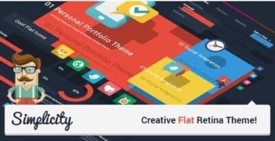 Simplicity Creative Flat Retina Theme