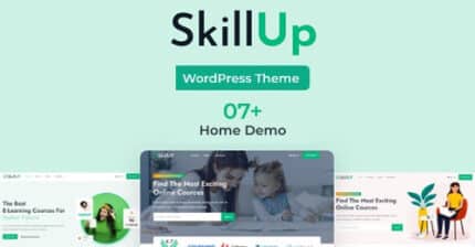 SkillUp – Online Education WordPress Theme