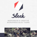 Sleek | Responsive & Creative WordPress Blog Theme