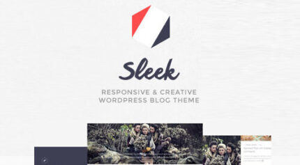 Sleek | Responsive & Creative WordPress Blog Theme