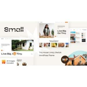 Small Tiny House Living Lifestyle WordPress Theme