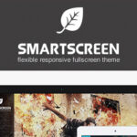 SmartScreen fullscreen responsive WordPress theme