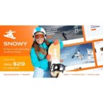 Snowy - Ski Resort & Snowboarding WordPress Theme