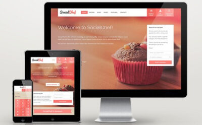 SocialChef – Social Recipe WordPress Theme