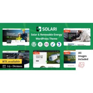 Solari Ecology & Solar Energy WordPress Theme